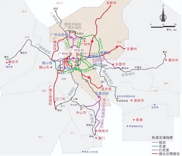 广州地铁新线路图，广州地铁29号线最新规划线路图（白云、花都、番禺的居民要开心啦）