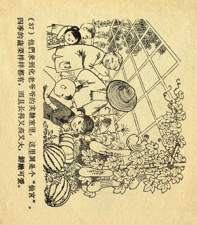 50年代少儿题材连环画，老版经典连环画宝水