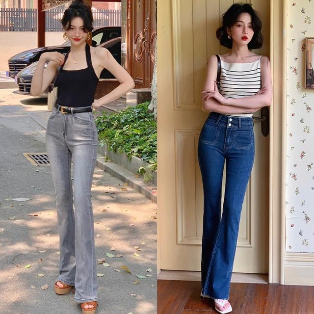 牛仔裤阔腿裤适合什么人穿，怪不得都不穿阔腿裤