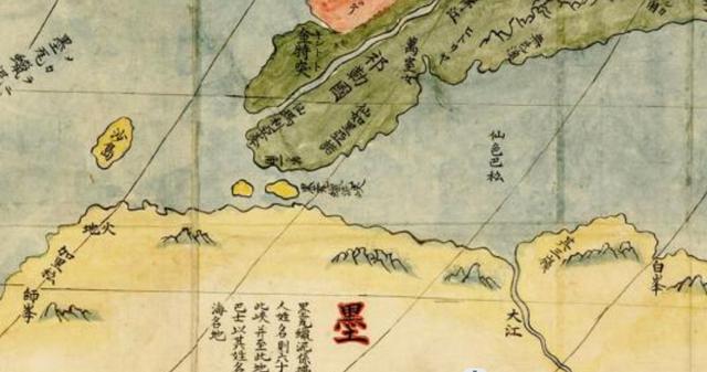 坤舆万国全图在哪被发现，通过古地图解读历史