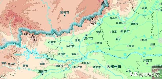 河南省黄河流域面积，河南水系黄河流域