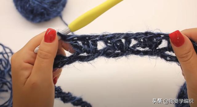 韩版外穿宽松背心编织教程，这种款式的背心也很好看