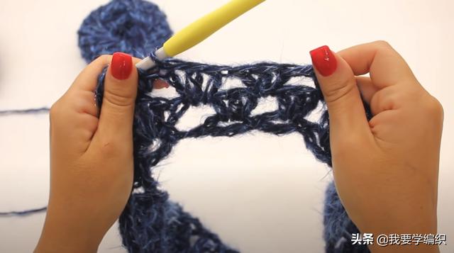 韩版外穿宽松背心编织教程，这种款式的背心也很好看