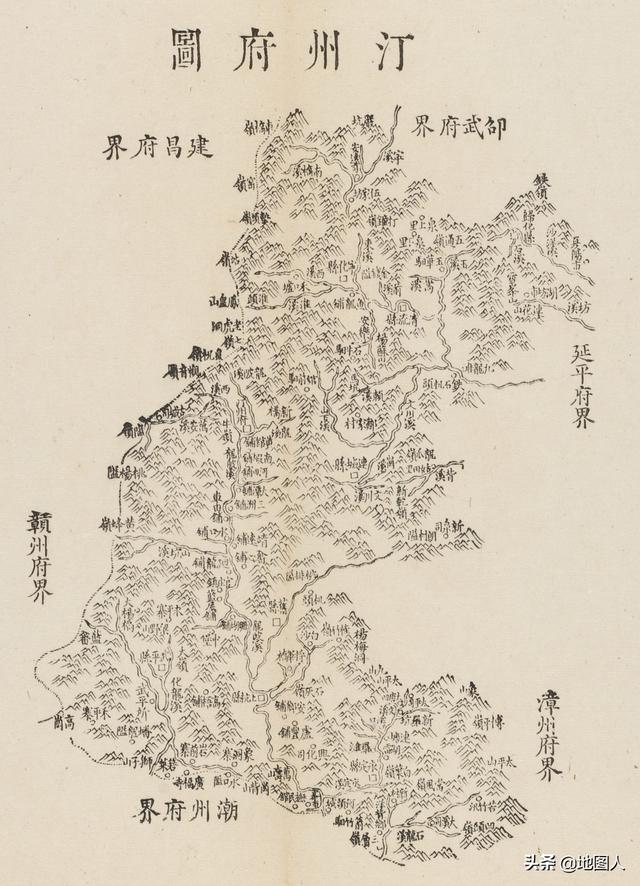 福建省10个府地图合集，康熙时期全国地图