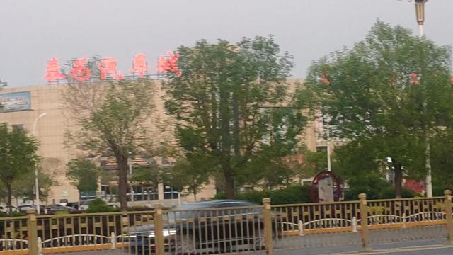 盘锦向海大道与商贸北街交叉路口，盘锦市向海大道