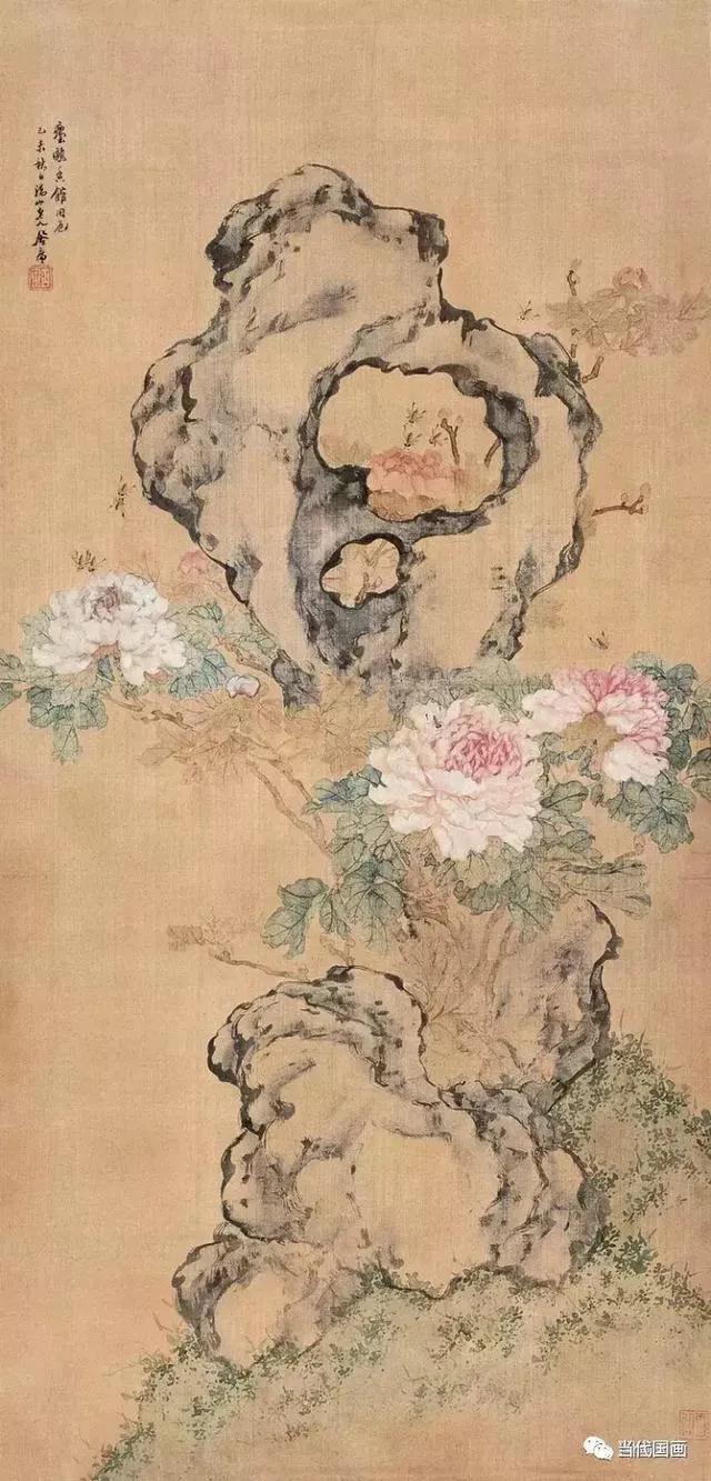 居廉淡雅国画作品欣赏，居廉精品画作欣赏
