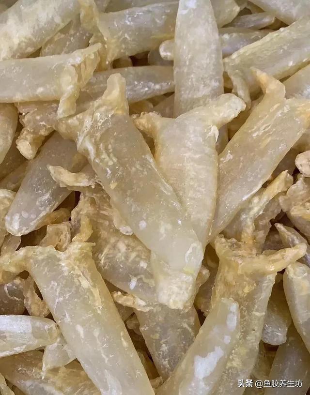 人工合成鱼胶图片，合成鱼胶怎么分辨