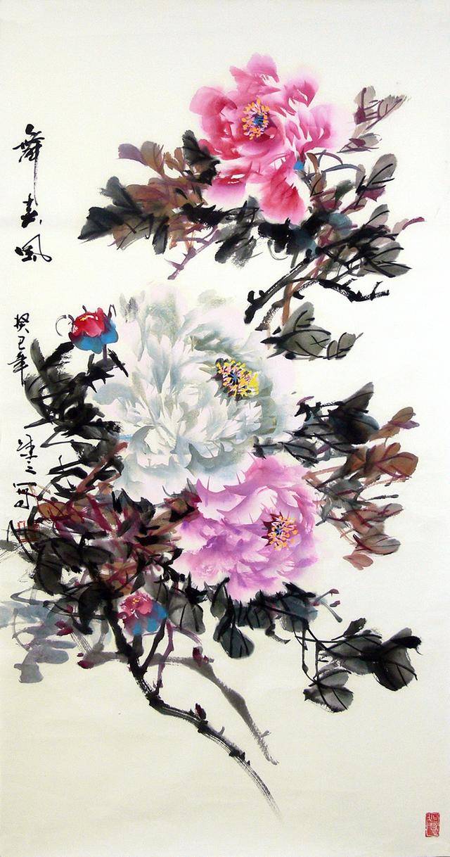 画牡丹的画家排名，世界国宝级书画家排名