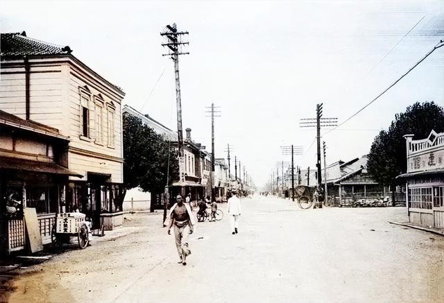 日本帝国主义全面侵华形势地图，1937年侵华日军地图标注的宁晋