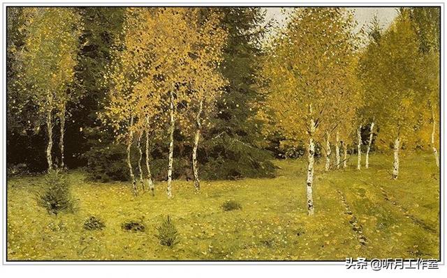 下面属于俄罗斯画家希施金作品的是，欧洲最后一位写实主义绘画大师