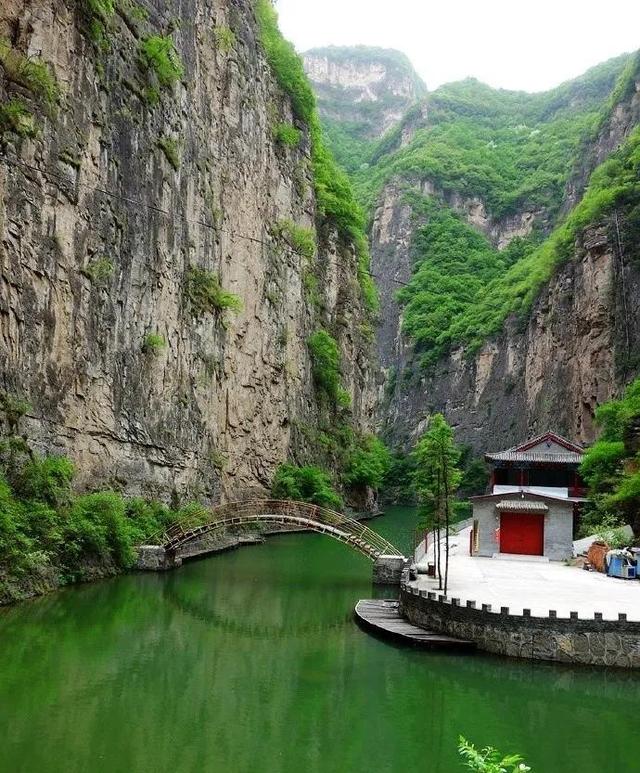山西壶关太行山峡谷，壶关太行山大峡谷这两个景点