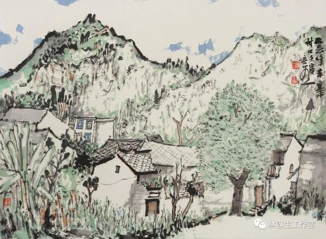 林容生乡村纪实，贵州深山里的美丽乡村