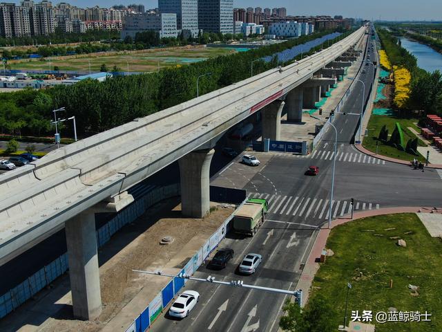 天津地铁z4线，天津地铁4号线北段各站线位图