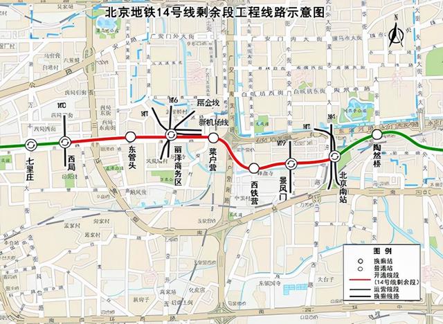 北京地铁线路图北京地铁9条线段年底一气儿开北京2025地铁规划图