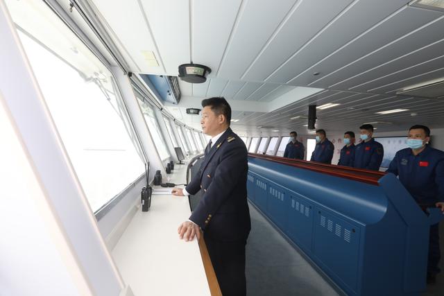 远望号船开启年度首航，远望7号船鸣笛扬帆
