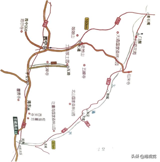 青海旅游自驾游路线，青海省自驾游路线推荐汇总