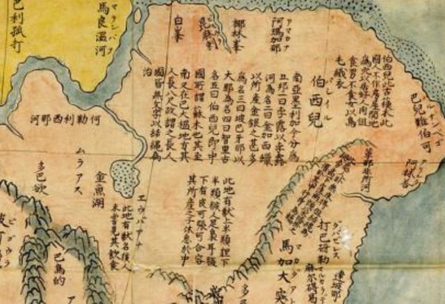 坤舆万国全图在哪被发现，通过古地图解读历史