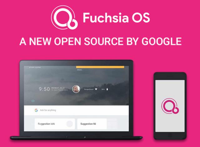 谷歌开放新操作系统fuchsia，谷歌FuchsiaOS