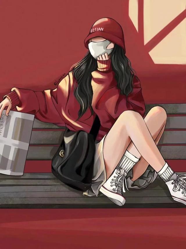 神明日系微信头像，神明少女系列 漫画头像