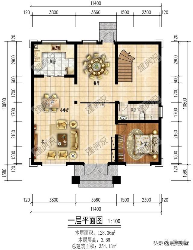 最新三层140平现代风别墅，3款欧式主流别墅
