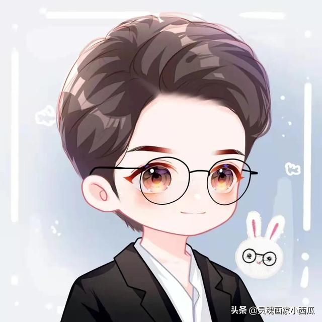 手绘可爱卡通微信头像，换一换你的头像