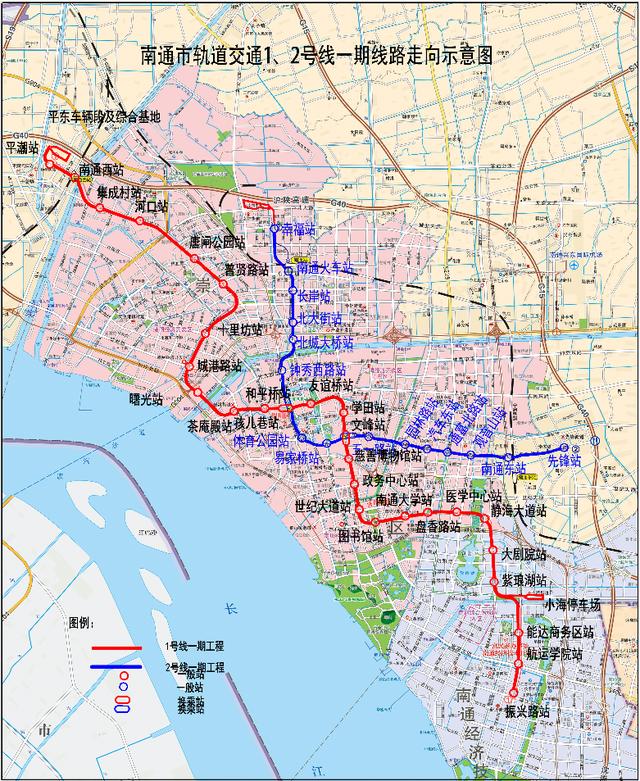 南通地铁3号线，南通地铁3号线和4号线