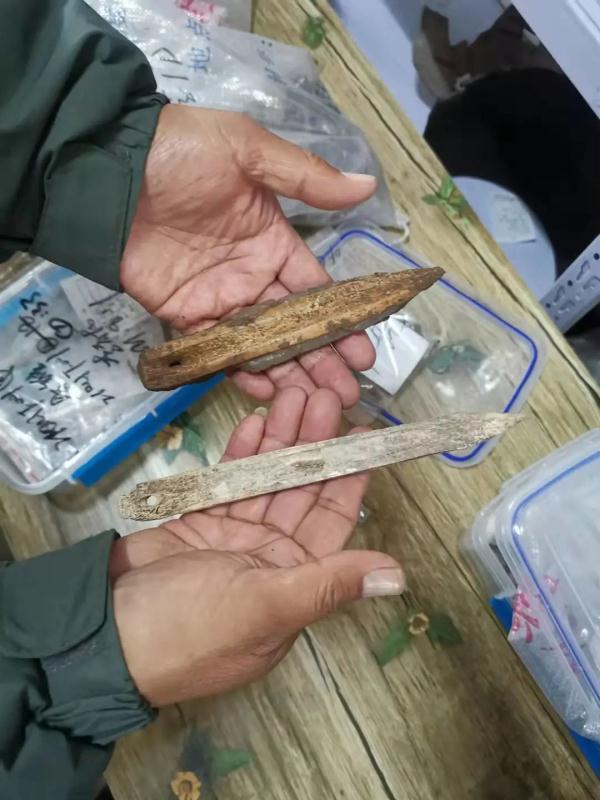 石刃，贵州青龙偃月刀出土