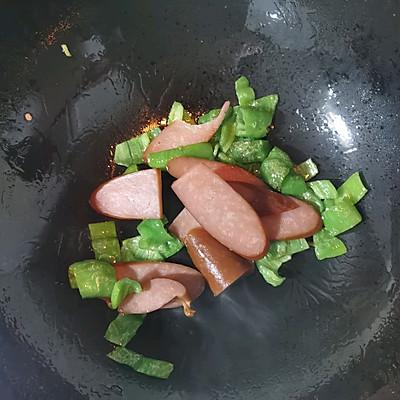 辣炒火腿花样做法，这道极简的美味辣椒炒火腿美味下饭