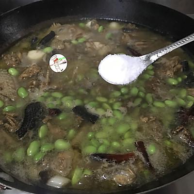 江苏毛豆烧鸡做法，这样做东古家味美食