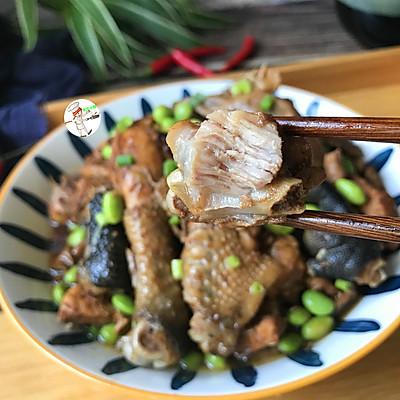 江苏毛豆烧鸡做法，这样做东古家味美食