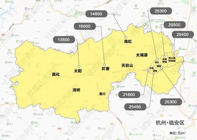 杭州最新各区域房价排名，明年杭州的房价已一清二楚