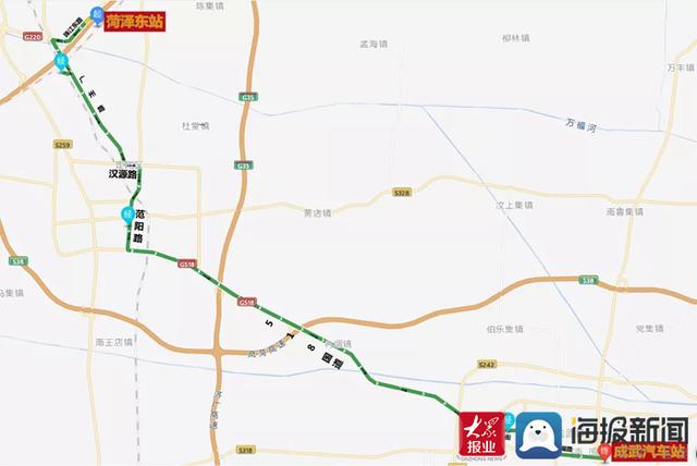 菏泽高铁东站规划路线，迈入高铁时代