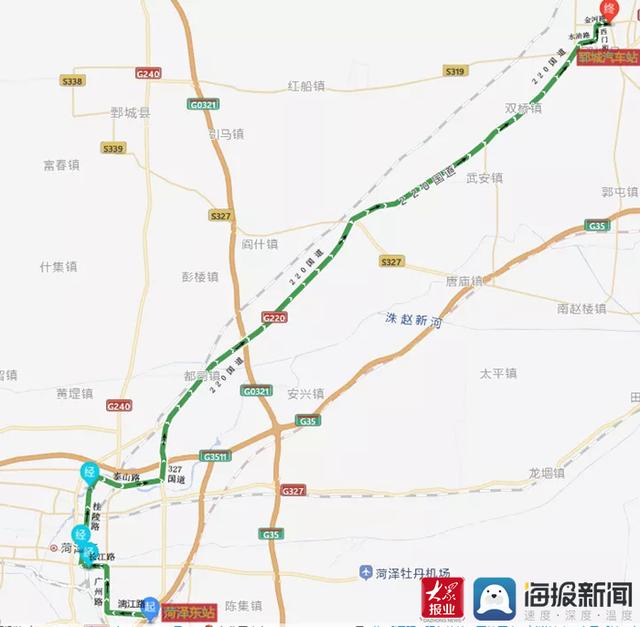 菏泽高铁东站规划路线，迈入高铁时代