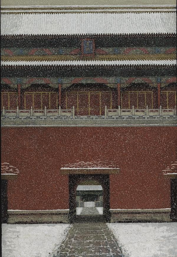 第五届全国美术展漆画作品，入选全国美术作品展……