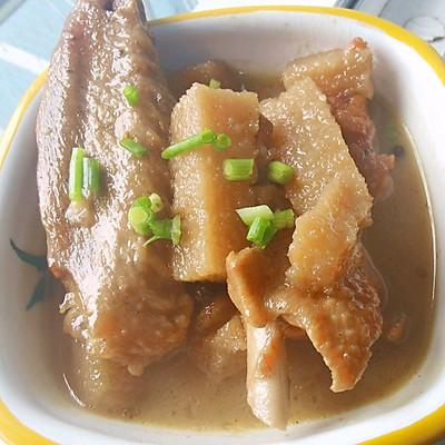 教你做重庆芋儿鸡，李孃孃爱厨房之一一雪磨芋烧鸭子