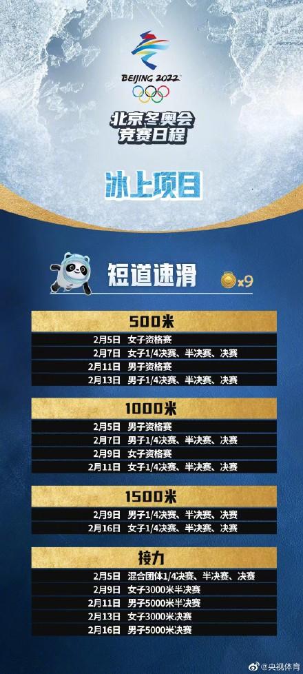 2014冬奥会赛程，2022北京冬奥会赛程安排表（北京冬奥会最终版赛程）