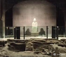 明祖陵地宫复原图，惊鸿一现藏身水下300年皇陵地宫