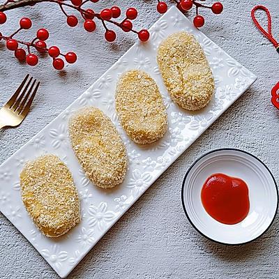 超能拉丝的芝士土豆饼吃一口就停，超能拉丝的芝士土豆饼