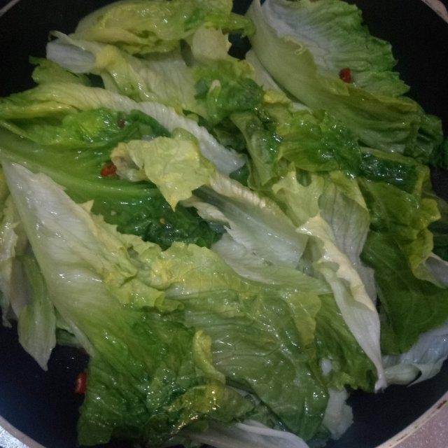 罗马生菜怎么炒最好吃，酸辣罗马生菜