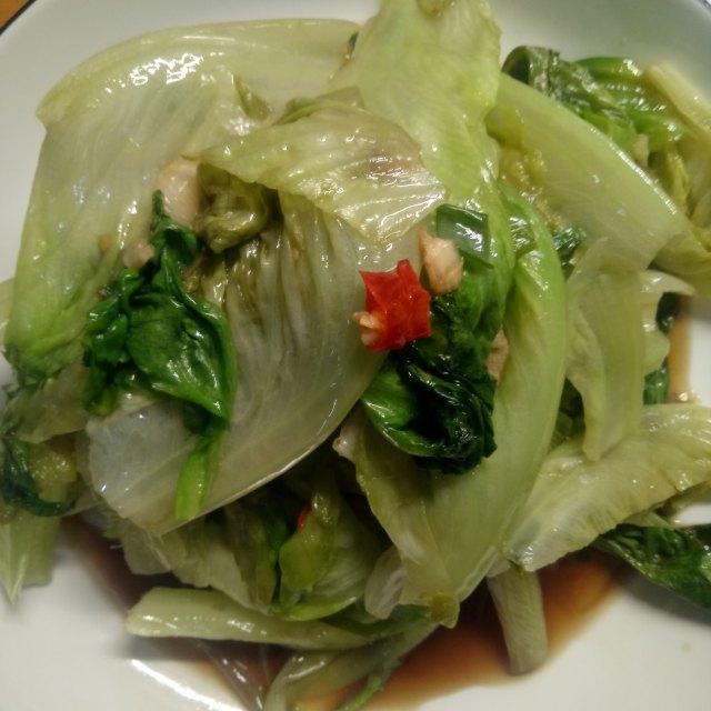 罗马生菜怎么炒最好吃，酸辣罗马生菜