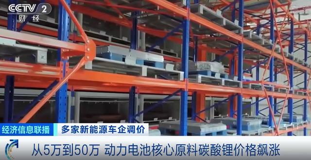 电池级碳酸锂价格，从5万元涨到50万元（电池级碳酸锂今天价格）