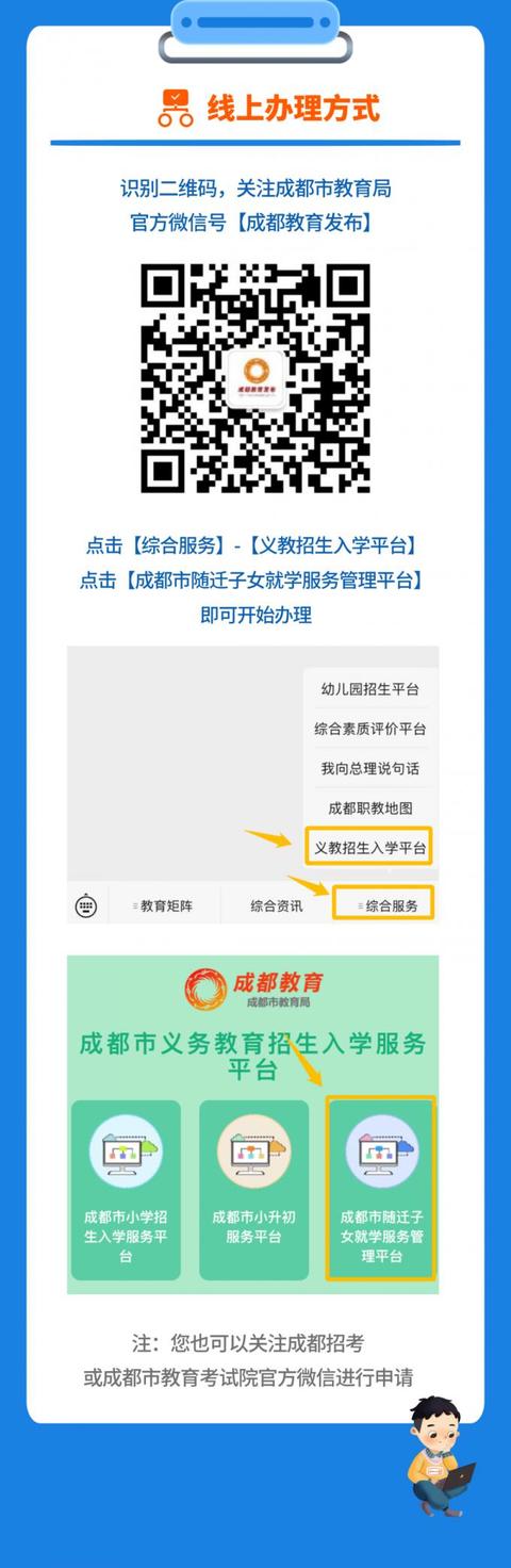 随迁子女需要提供什么材料，一图看懂随迁子女办理流程