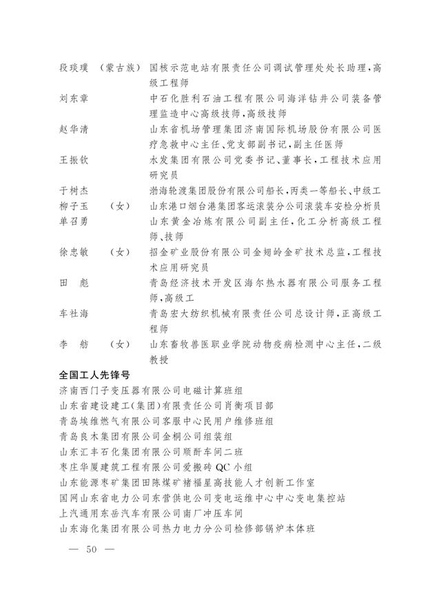 全国五一劳动奖章，2022年全国五一劳动奖章公示（2023年全国五一劳动奖和全国工人先锋号名单公布）