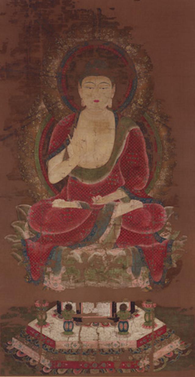 地藏王菩萨画像，地藏王佛造像（地藏菩萨圣像画稿10幅）