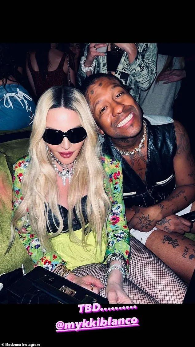 麦当娜年轻照，63岁的麦当娜闲不住