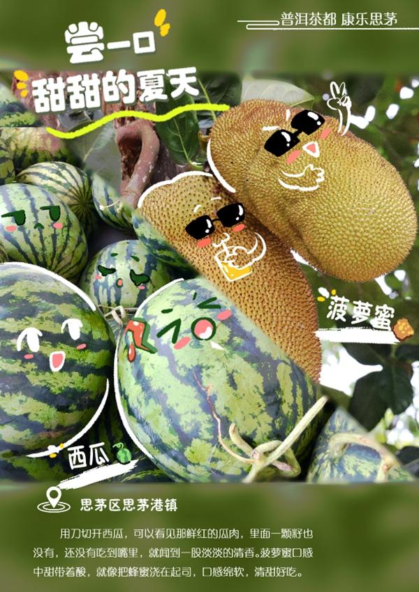 普洱思茅瓜果飘香，我的家乡普洱思茅的变化