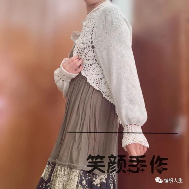 简单易学钩针织披肩，用它钩披肩很不错