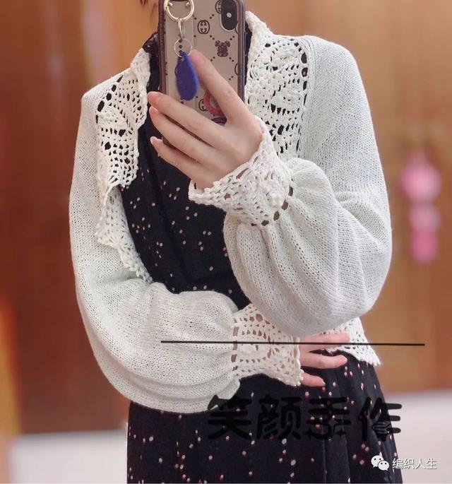 简单易学钩针织披肩，用它钩披肩很不错