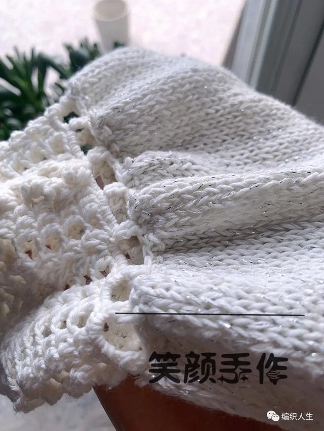 简单易学钩针织披肩，用它钩披肩很不错