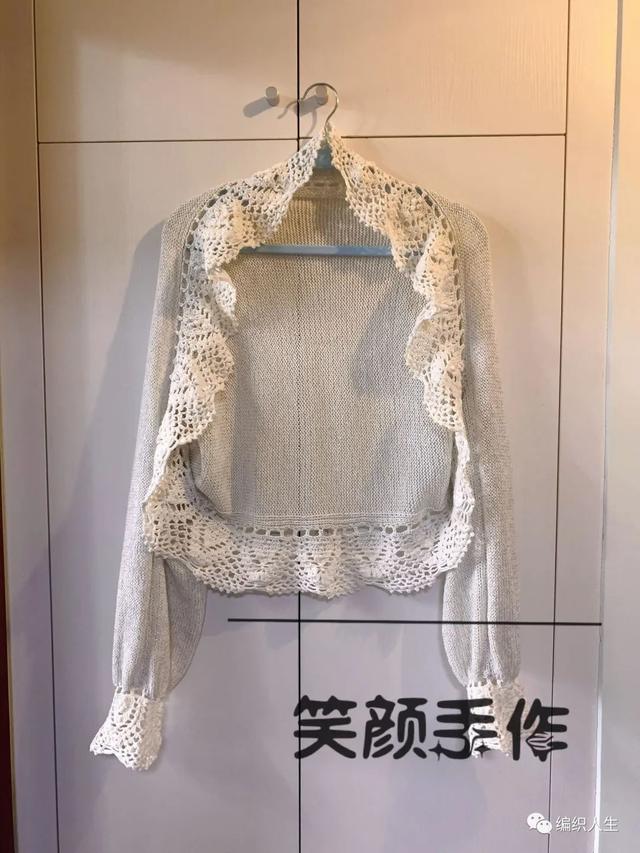 简单易学钩针织披肩，用它钩披肩很不错